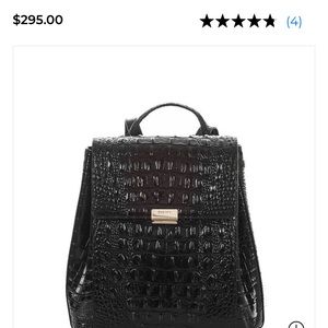 Black Margo Brahmin Backpack currently out of stock onsite!!